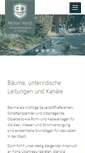 Mobile Screenshot of baumwurzeln.de